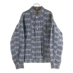 SUPREME (シュプリーム) 24SS Denim Chore Trucker Jacket ストライプデニムチョアトラッカージャケットのサムネイル