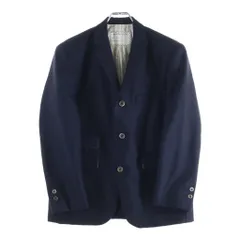 BROOKS BROTHERS (ブルックス ブラザーズ) BLACK FLEECE ブラックフリース ウール モヘヤ 3Bテーラードジャケット ネイビーのサムネイル