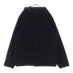 STONE ISLAND (ストーンアイランド) ウール コンパスパッチ フーデッド ジャケット ブラック 8115454F4のサムネイル