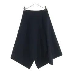 MARNI (マルニ) 16AW ポリエステル ランダムヘムフレアスカート E16GOMAT57YOOTP115 ブラック レディースのサムネイル