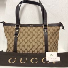 GUCCI グッチ GGキャンバス シェリーライン ショルダーバッグ チャーム