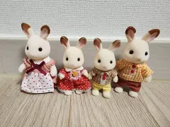 シルバニアファミリー チョコレートうさぎファミリーのサムネイル