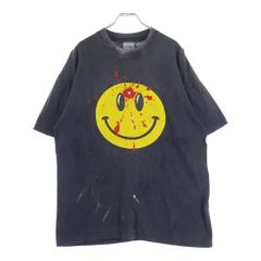 たけ様専用90s ぶち抜きスマイルフェイス ヴィンテージ Tシャツ