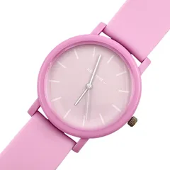 稼働/新品電池　niko and...　ニコアンド　腕時計　クォーツ　パステルカラーウォッチ　ピンク　アナログ　3針　レディース　ラウンド　Y2K　レトロ【p5】のサムネイル