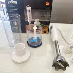 BRAUN ブラウン 最軽量ハンドブレンダー MultiQuick 1 マルチクイック 1 MQ10201MWH ホワイト 説明書なし 動作確認済みのサムネイル