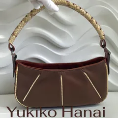 Yukiko Hanai ショルダーバッグ ブラウン  ワンショルダーのサムネイル