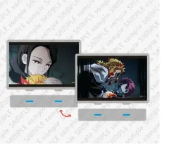 煉獄杏寿郎 瑠火 ufotable 鬼滅の刃 家族を思い出す煉獄家のレンチキュラーアクリルスタンド 杏寿郎・瑠火 猗窩座のサムネイル