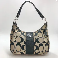 コーチ シグネチャー ワンショルダー バッグ A4収納可能 キャンバス ブラック GG193のサムネイル