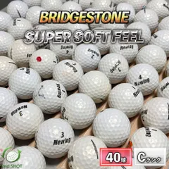 ロストボール　ブリヂストン　NEWING SUPER SOFT FEEL　40球　年式混合　パールホワイト　Cランクのサムネイル