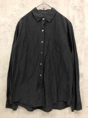 ARMEN】 アーメン ガーゼレギュラーシャツ ブラック 美品 - メルカリ
