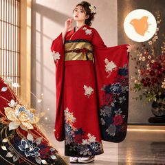 美品 大柄 染分け 金駒刺繍 金彩 逸品 振袖 フルセット 振り袖 - メルカリ
