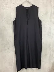 SACRA サクラ ノースリーブ キーネック ワンピース size38/黒 ■■ レディースのサムネイル