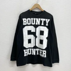 BOUNTY HUNTER バウンティハンター ロゴ プリント ロングスリーブTシャツ 長袖Tシャツ ロンT カットソー M 10135255のサムネイル