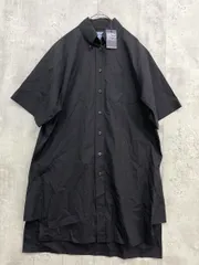 展示品■PRADA プラダ P3A01 チュニック トライアングル 半袖シャツ ワンピース size38/ブラック ■◆◎レディースのサムネイル