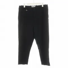 オーエーエムシー OAMC Cropped Zip Trousers トラウザーパンツ 裾ジップ ウール 31 黒 ブラック OAMN300233 /AN25のサムネイル