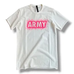 参考上代16,500円 未使用品 wjk 3D ARMY T アーミーTシャツ 刺繍半袖カットソー ダブルジェーケー 7948 ホワイト S 2425G1のサムネイル