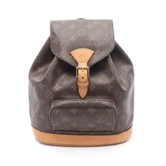 ルイ・ヴィトン LOUIS VUITTON リュックサック バックパック モンスリMM M51136 PVCコーティングキャンバス レザー モンスリMM レディース Used Bのサムネイル