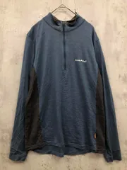 mont-bell モンベル ハーフジップ プルオーバー sizeM/ブルー ■■ メンズのサムネイル