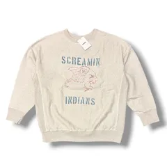参考上代31900円 未使用 BOWWOW 25AW SCREAMIN INDIANS SWEATSHIRT AGED スクリーミンインディアンズ スウェット トレーナー バウワウ BW252-SIS AGED OATMEAL XL （18917M）のサムネイル
