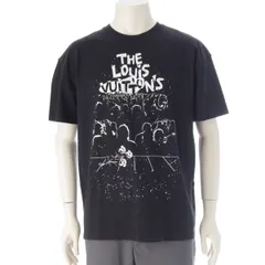 ルイヴィトン 23SS コットン ロゴ LVコンサート 半袖Ｔシャツ RM231M ブラック S【中古】のサムネイル