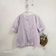 ウィムガゼット リネンパフブラウスプルオーバー - メルカリ