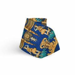 CARVEN カルヴェン 袖配色ライン 長袖 Vネック ニット セーター ウール