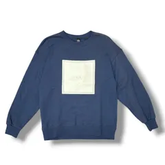 参考上代16500円 未使用 wjk frame print sweat shirt フレームプリントスウェット トレーナー ダブルジェイケイ 2344 ネイビー L （19601M）のサムネイル