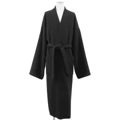【美品】BALENCIAGA バレンシアガ ガウンコート  サイズ M メンズ 2025年モデル GARDE ROBE ガルド・ローブ ウール100% ロゴフルライニング ロング アウター ブラック 黒 イタリア製 857866 TQU14 1000のサムネイル