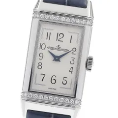 ジャガー・ルクルト JAEGER-LECOULTRE Q3288420/201.8.47 レベルソ ワン ダイヤベゼル クォーツ レディース 良品 保証書付き_956400のサムネイル