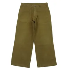TENDERLOIN テンダーロイン T-ARMY PNT P コットン ピケ アーミー パンツ コットン 日本製 オリーブ系 S【中古】のサムネイル