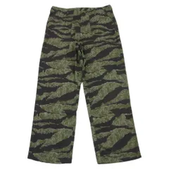 TENDERLOIN テンダーロイン T-BAMBOO PNT タイガーカモ 迷彩柄 コットン パンツ グリーン系 ブラウン系 M【中古】のサムネイル