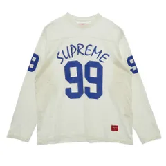 Supreme シュプリーム 24SS 99 L/S Football Top フットボール クルーネック 長袖 カットソー ホワイト ホワイト系 L【中古】のサムネイル