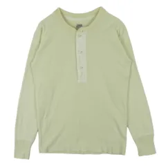 TENDERLOIN テンダーロイン T-HENRY ヘンリーネック コットン リブ 長袖 カットソー 日本製 クリーム色系 S【中古】のサムネイル