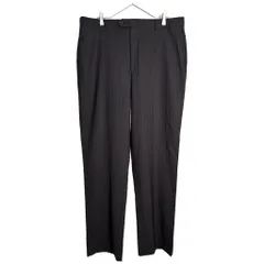 TOMMY HILFIGER トミーヒルフィガー ウールスラックスパンツ ストライプ(メンズ 46 R)中古 古着 Y6158のサムネイル