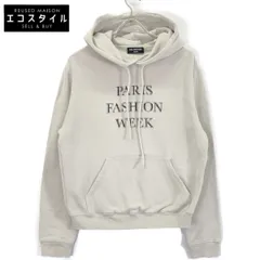 BALENCIAGA　バレンシアガ　657034 20年 ベージュ PARIS FASHION WEEK プルオーバーパーカ　Bのサムネイル