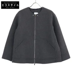 S MaxMara　エスマックスマーラ　【新品同様/国内正規】CUCITO AMANOクチートアマーノ 24290460936 ダブルフェイス W-ZIP ノーカラージャケット　42のサムネイル