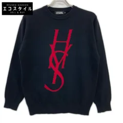 HYSTERIC GLAMOUR　ヒステリックグラマー　02183NS15 ブラック HYS LOGO編込 プルオーバー　Sのサムネイル