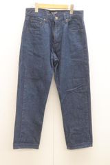 【中古】 NOON GOONS メンズデニムパンツ 28 デニムパンツ NOON GOONS 28 インディゴブルー 藍 無地