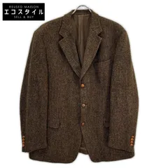 Harris Tweed　ハリスツイード　ブラウン 3B テーラードジャケットのサムネイル