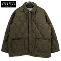 TRADITIONAL WEATHERWEAR　トラディショナルウェザーウェア　カーキ コーデュロイカラー キルティングジャケット　38のサムネイル