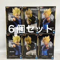 未開封 ドラゴンボール grandista ベジータ 他フィギュア 6個セット LF7982 f111のサムネイル