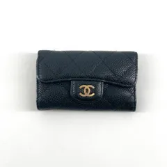 CHANEL（シャネル） キャビアスキン 21番台 A31503 キーケース ブラックのサムネイル