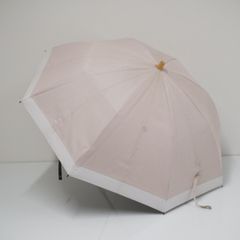 サンバリア 二段折コンパクトmoku ピンク サンバリア100 完全遮光折日傘 USED品 2段折 コンビmoku ピンク UV 遮