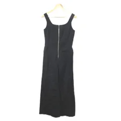 マウジー MOUSSY オールインワン サロペットパンツ 2 黒 ブラック ジップアップ /NP ■GY70のサムネイル