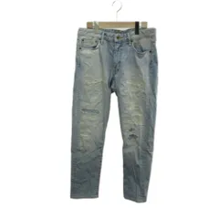 ジャパンブルージーンズ JAPAN BLUE JEANS デニム ジーンズ S 青 ブルー ダメージ加工 /KK ■ECA007のサムネイル