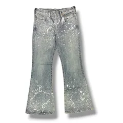 参考上代70400円 未使用 SUGARHILL  24AW MOLDED DENIM TROUSERS FLAIRED CUT モルデッドデニムパンツ フレアカット ジーンズ シュガーヒル 2411300416 インディゴ 34 （99027A）のサムネイル