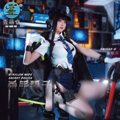 NIKKE Dキラーワイフ シークレットポリス コスプレ NIKKE D：キラーワイフ シークレットポリス 歪萌舍 コスプレ - メルカリ