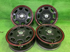 デイトナKEI  軽自動車 ホイール アルミ クロ 15インチ 5J 4穴 4本 100 +45 デイトナKEI 軽自動車 ホイール アルミ クロ 15インチ 5J 4穴 4本 100