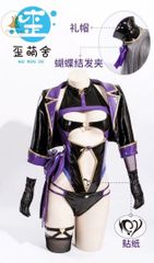 ケガレボシ・黒 黒塚ありさ アイドルステージ衣装 歪萌舎 左藤空気 M