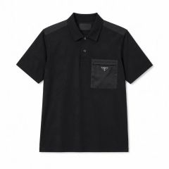 PRADA RFID コットン ピケ ポロシャツ - メルカリ